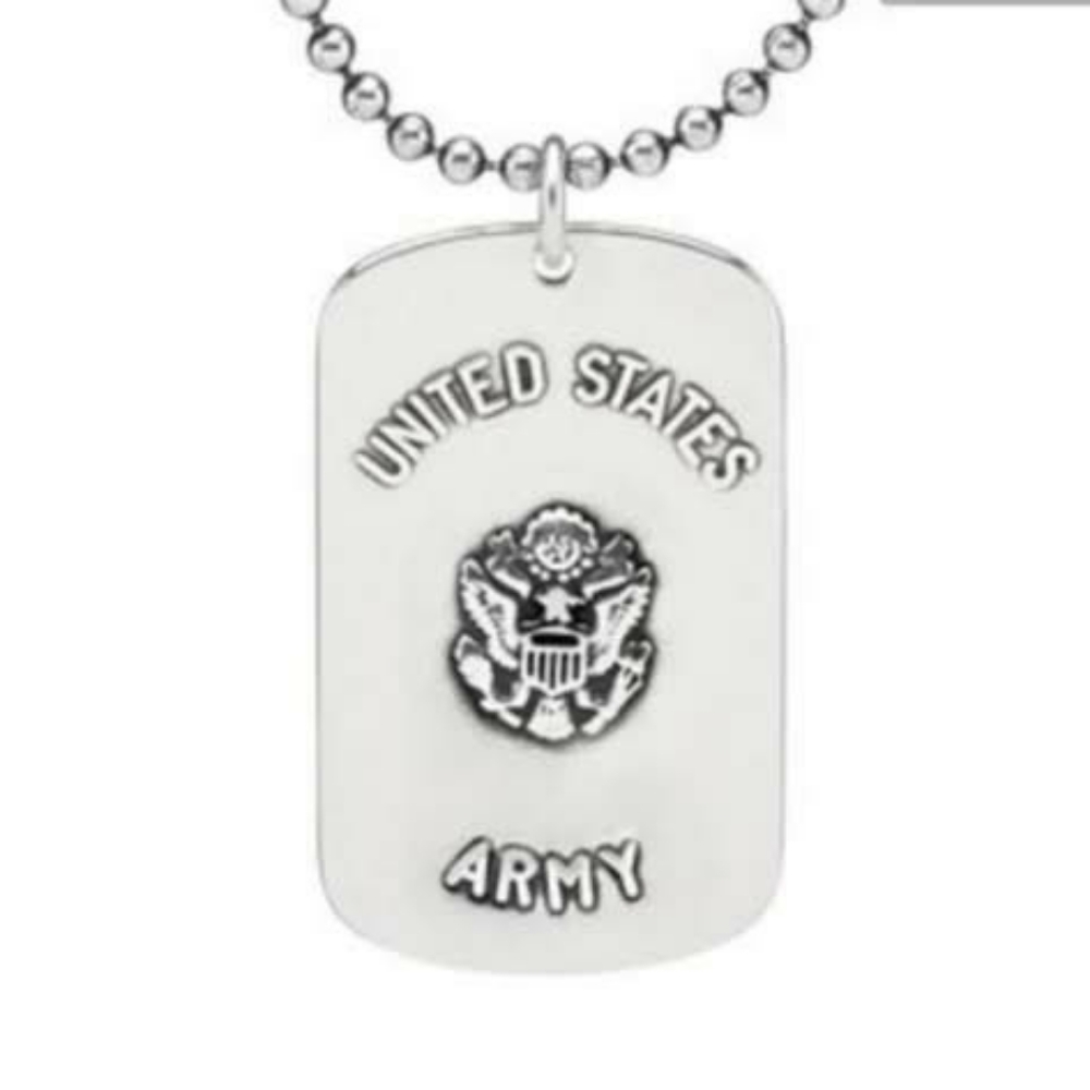 Army or Navy Pendants on ball/chain